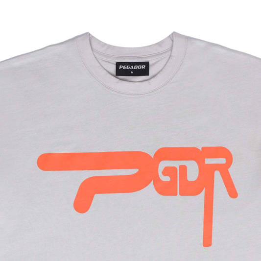Pegador Light Gray "PGDR" oversized T
